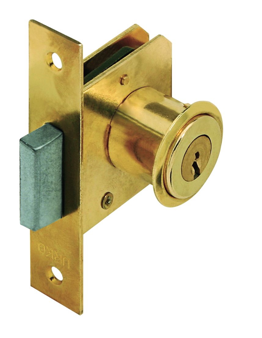 22 Cerradura de Embutir Urko Acabado Latón